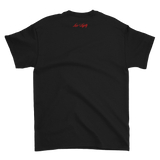 Example of back outer tag logo.