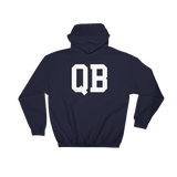 Navy/White QB Hoodie (back)