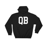 Blk/White QB Hoodie (back)