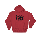 Red Love & loyalty Hoodie with Black Double L Boys Logo.