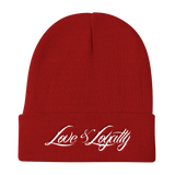 Love & Loyalty Embroidered Beanie